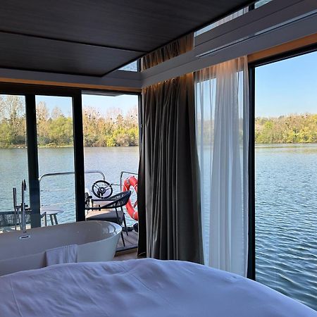 L'Escale Royale Saint-Martin-La-Garenne Port Ilon - Seine - Giverny ภายนอก รูปภาพ