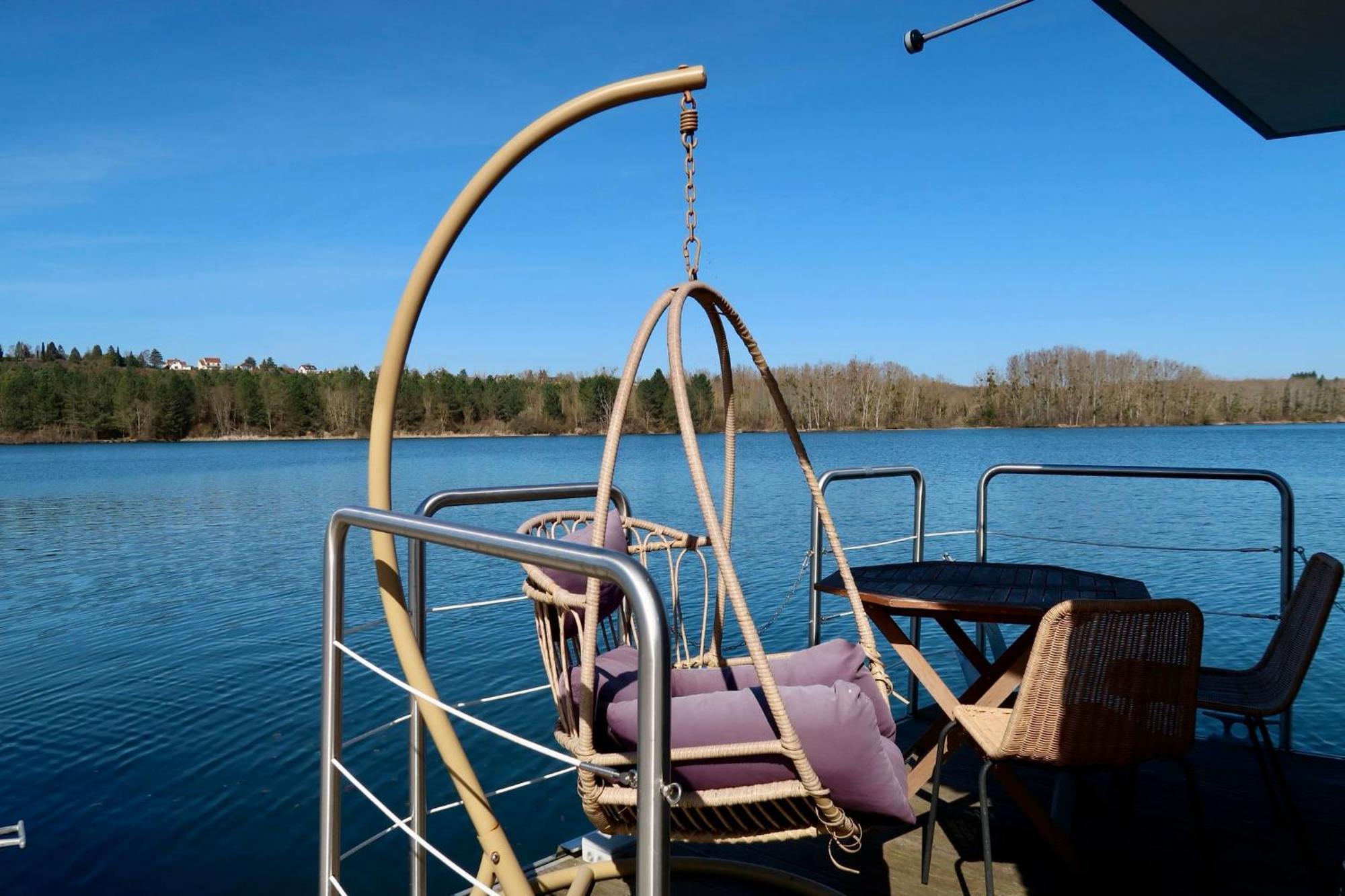 L'Escale Royale Saint-Martin-La-Garenne Port Ilon - Seine - Giverny ภายนอก รูปภาพ
